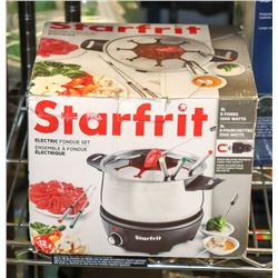 UNUSED STARFRIT ELECTRIC FONDUE SET