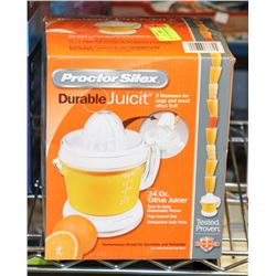 NEW PROCTOR SILEX CITRUS JUICER 34 OZ