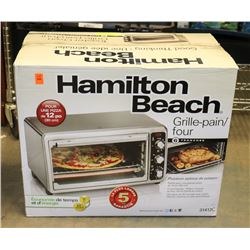 NEW HAMILTON BEACH TOASTER OVEN