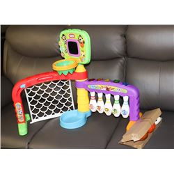 NEW LITTLE TIKES 3 IN 1 SPORTS ZONE BABY TOY