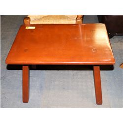 IMPERIAL LOYALIST SOLID MAPLE END TABLE.