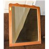 Image 1 : MAPLE WALL HANGING MIRROR.