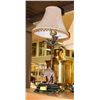 Image 1 : BROWN METAL SAFARI STYLE LAMP W/CAMEL