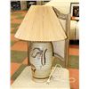 Image 1 : VINTAGE POTTERY LAMP