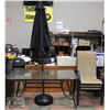 Image 1 : PATIO TABLE SET, COMES WITH 3 CHAIRS, UMBRELLA &