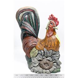 CERAMIC 13" ROOSTER