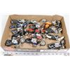FLAT OF 14 DIECAST HARLEYS COLLECTORS