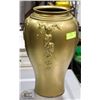 Image 1 : GOLD VASE 16" TALL.