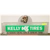 Image 1 : VINTAGE KELLY TIRES DEALERS SIGN