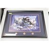 Image 1 : HUGE RYAN SMYTH TRIBUTE FRAMED PICTURE