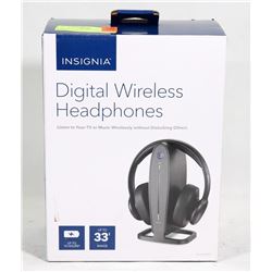 INSIGNIA WIRELESS TV HEADSET 33' RANGE
