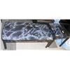 Image 1 : FAUX MARBLE COFFEE TABLE WITH SIDE TABLE