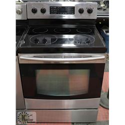 SAMSUNG STAINLESS STEEL STOVE, 30"X25"X46".