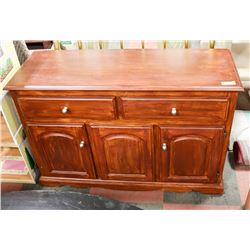 SOLID WOOD BUFFET 48W X 32H X 17D