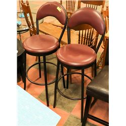 2 BAR HEIGHT STOOLS