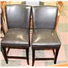 Image 1 : LOT OF 2 COUNTER HEIGHT STOOLS