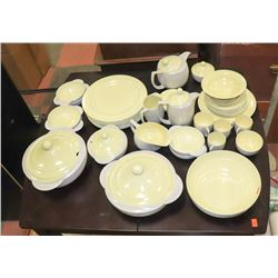 LARGE LOT OF BRANKSOME ENGLISH DISHES.