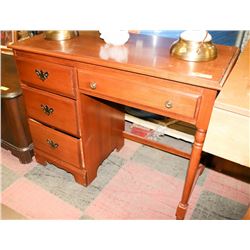 SOLID WOOD DESK (40"X18"X31")