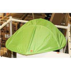 PAIR OF LEAF SUNSHADES.