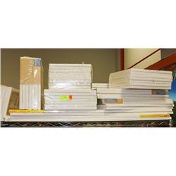 LARGE LOT OF CANVASES