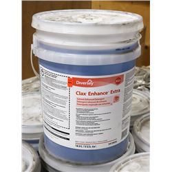 18.9L PAIL OF CLAX SOLVENT ENHANCED DETERGENT.