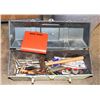 Image 1 : GREY PLASTIC TOOL BOX WITH CONTENTS