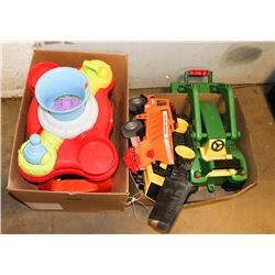 BOX  ASSORTED TOYS