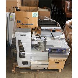 PALLET OF SECURTY CAMERAS AND SECURITY SURPLUS