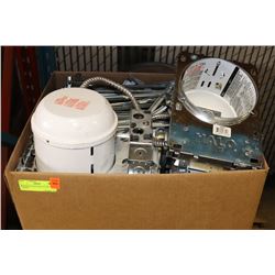 BOX OF H7T HOLO 6" POT LIGHTS.