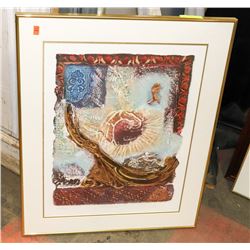 ODYSSEY 2 LIMITED EDITION 142-200 SIGNED PRINT.