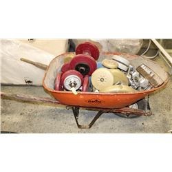 GARANT WHEEL BARREL SOLD WITH LARGE ASSORTMENT