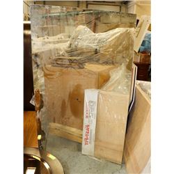 LARGE PIECE OF MIRROR.