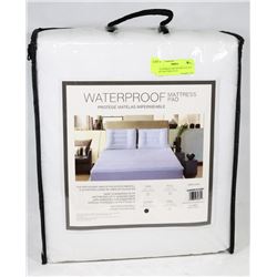WATERPROOF MICROFIBER QUEEN SIZE MATTRESS PAD