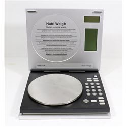 SALTER NUTRI-WEIGH DIETARY COMPUTER SCALE
