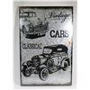 Image 1 : VINTAGE METAL CAR SIGN.
