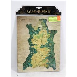 NEW GAME OF THRONES MAP OF WESTEROS & MAP MARKER