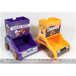 PAIR OF COLLECTABLE CADBURY CHOCOLATE BAR STORE