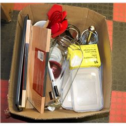 LARGE BOX W/KITCHEN ACCESSORIES INCL.