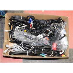 LARGE BOX FULL OF MEDIA AND POWER