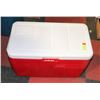 Image 1 : COLEMAN CHEST COOLER - RED & WHITE WITH