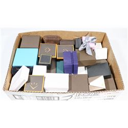 BOX FULL OF JEWELLERY BOXES - VARIOUS
