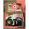 Image 1 : 2 BOXES OF 45 SPEED RECORDS.