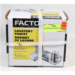 NEW IN BOX LAVATORY FAUCET