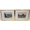 Image 1 : LOT OF 2 BILL SAUNDERS PRINTS
