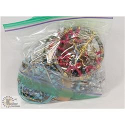 LOT OF 9 SEMI PRECIOUS TREES OF LIFE