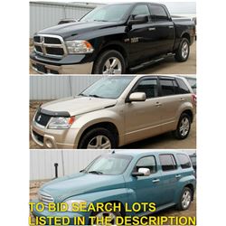 FEATURED LOTS: SUVS & TRUCK