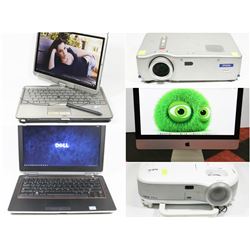 FEATURED LOTS: COMPUTERS, LAPTOPS & PROJECTORS