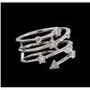 Image 1 : 0.17 ctw Diamond Ring - 14KT White Gold