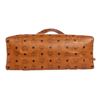 Image 4 : MCM Cognac Visetos Coated Canvas Leather Vintage Large Tote Bag