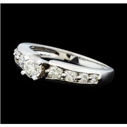 0.50 ctw Diamond Ring - 14KT White Gold